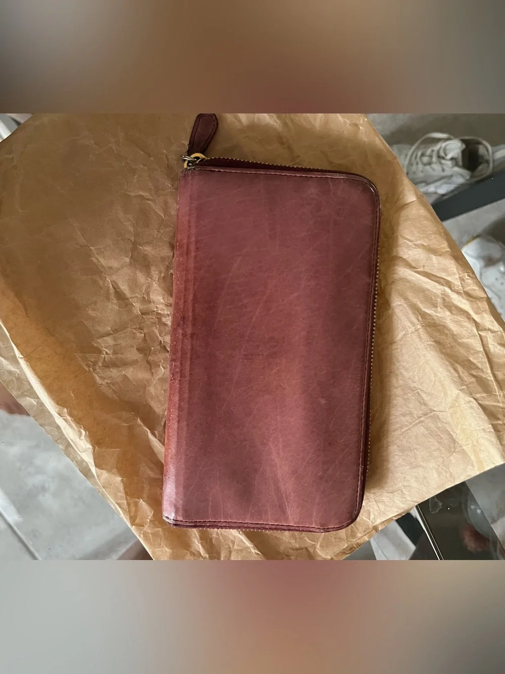 Prada continental wallet Pink Leather with gorgeous Monagram hardware.